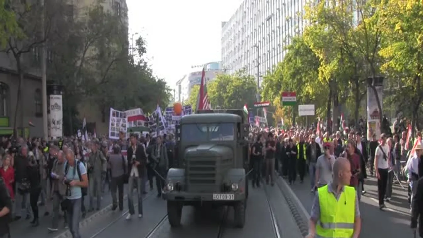 Békemenet - "Jövünk, hogy jobb legyen Magyarország"