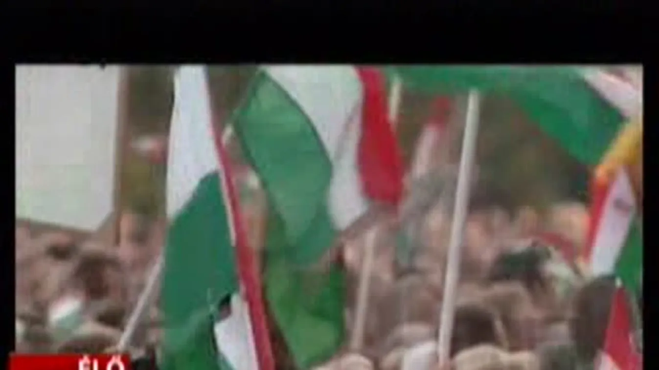 Tamás Aladárné Szűcs Ilona beszéde a Kossuth téren