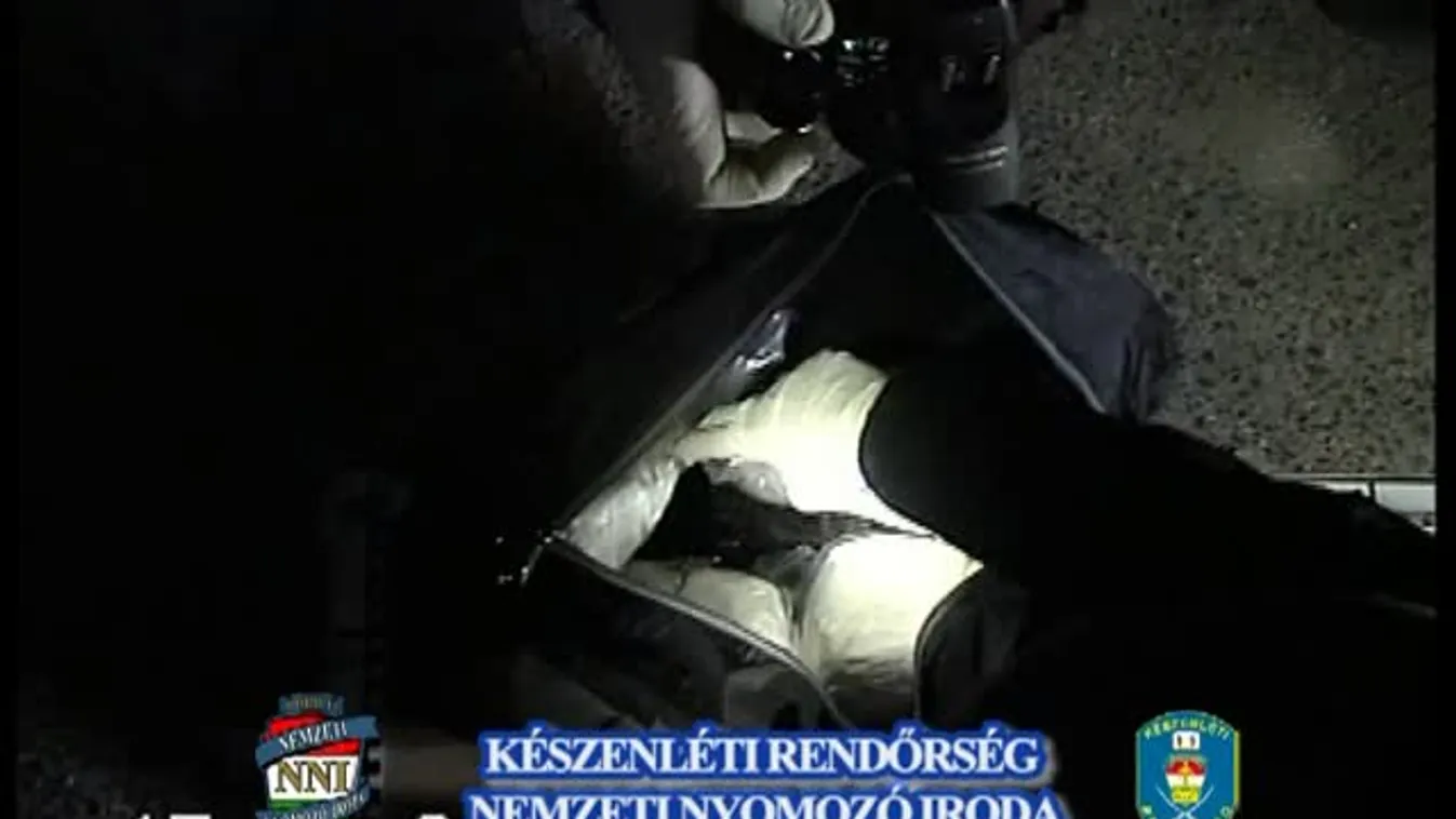 Óriási drogfogás az M0-son