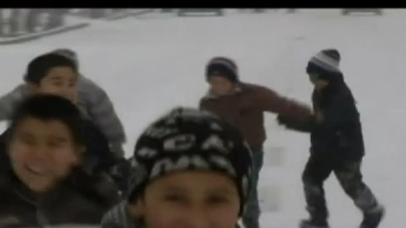 Megérkezett a tél Kína észak-nyugati részére