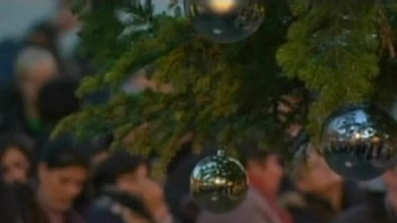 Karácsonyfa a Szent Péter téren