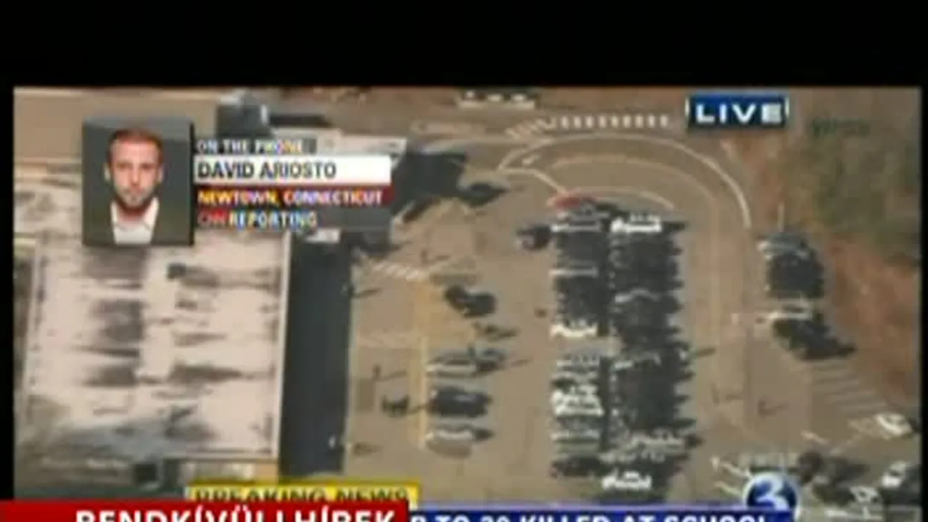 Rendkívüli hírek: lövöldözés egy connecticuti általános iskolában