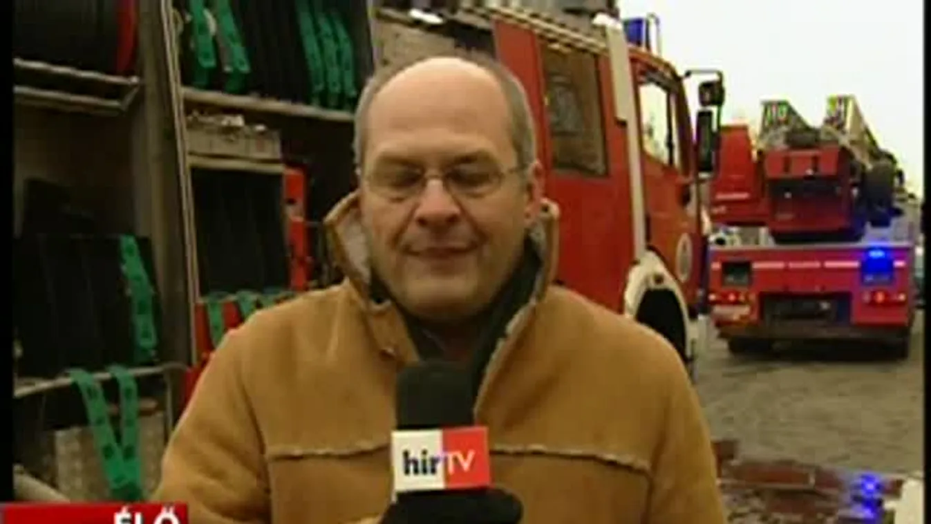 Kigyulladt egy panelház