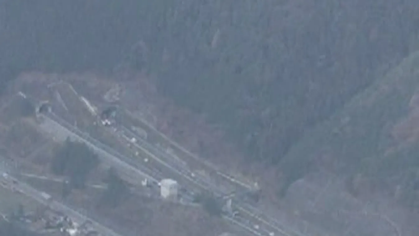 Beomlott egy alagút Japánban