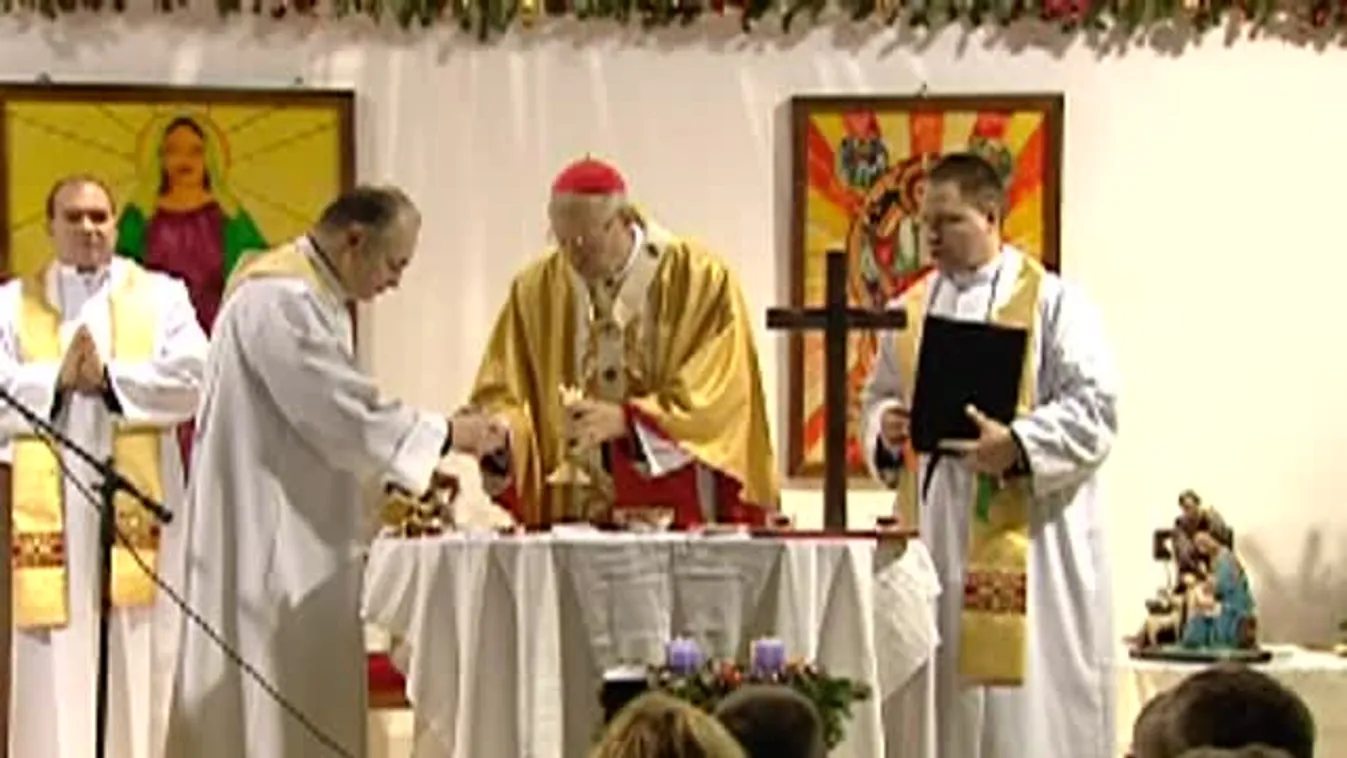 Erdő Péter bíboros szentmisét mutatott be a Budapesti Fegyház és Börtönben