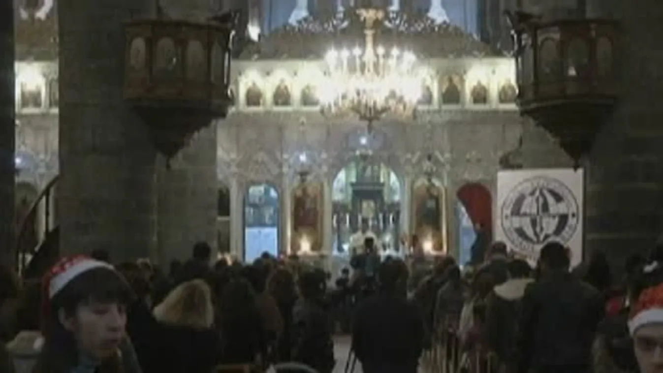 A békéért imádkoznak a szíriai keresztények