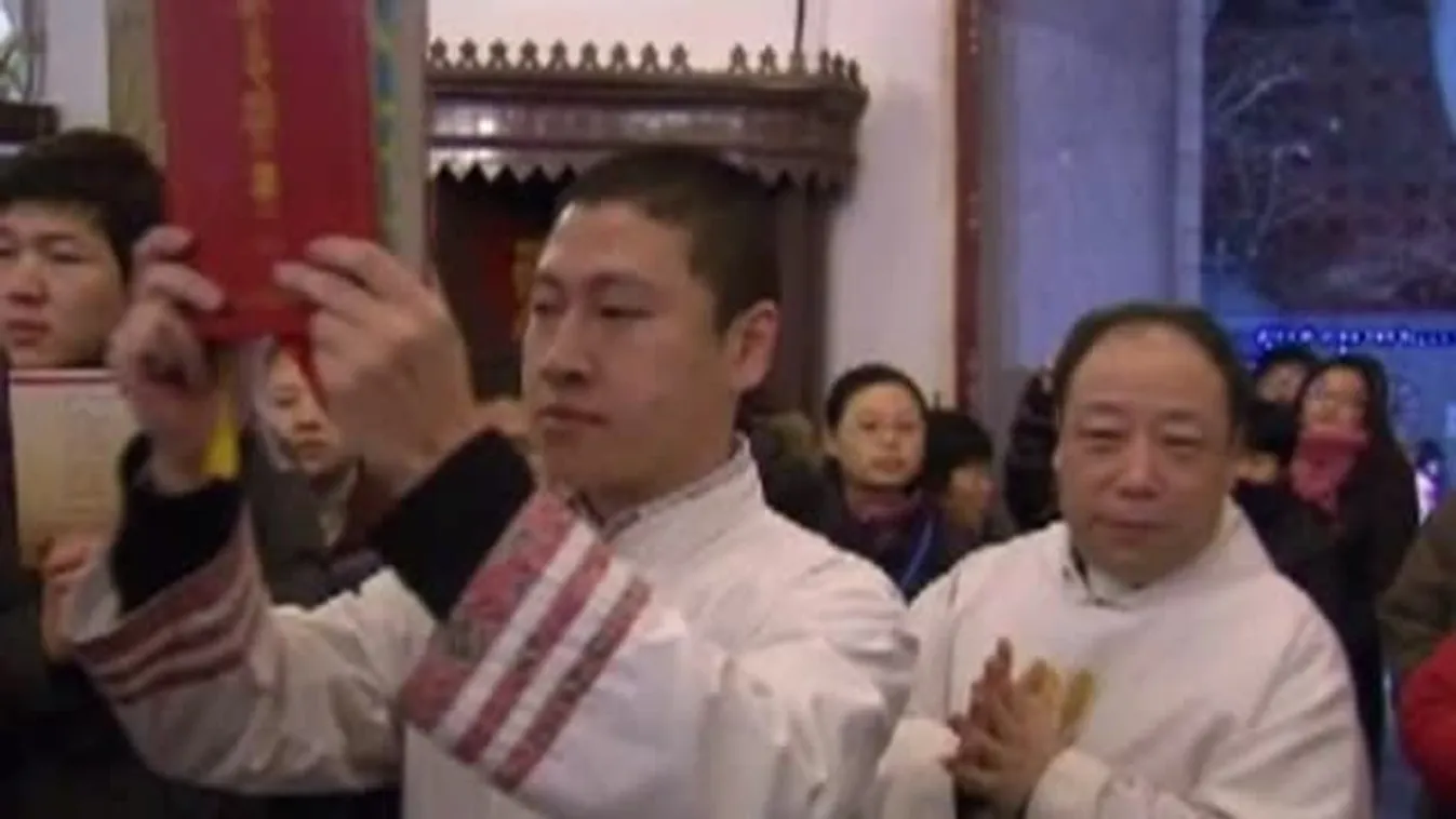 Karácsonyi készülődés Kínában