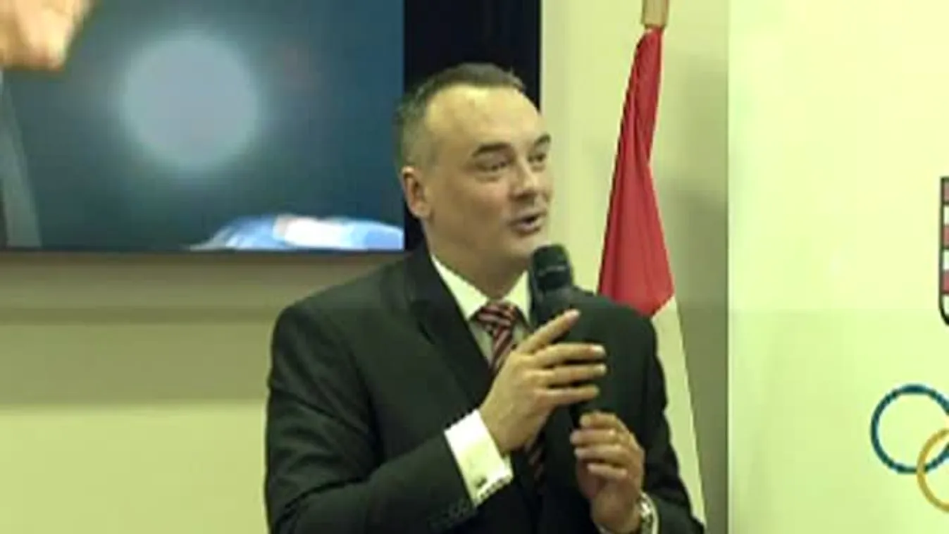 Hatos Gábor átveszi olimpiai bronzérmét Győrben