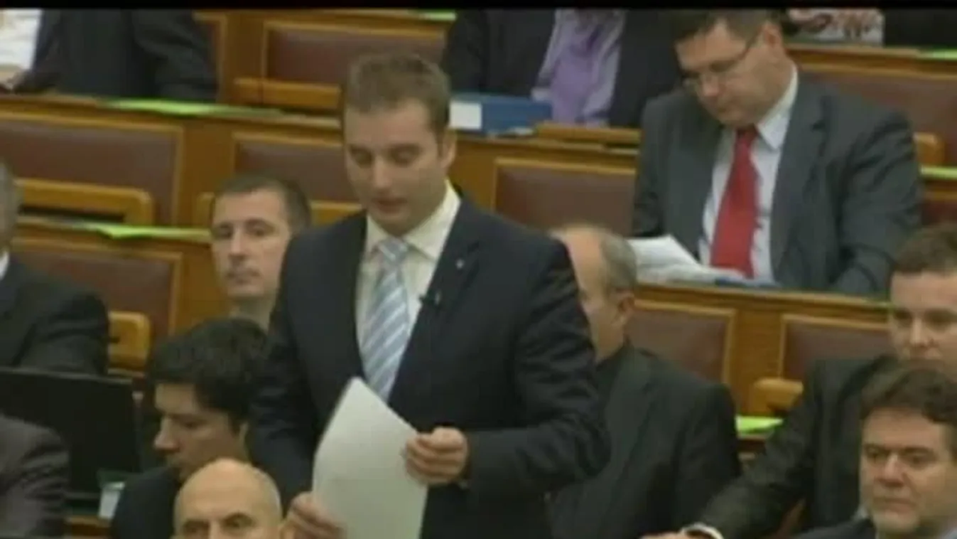 Harangozó Tamás felszólalása a Parlamentben
