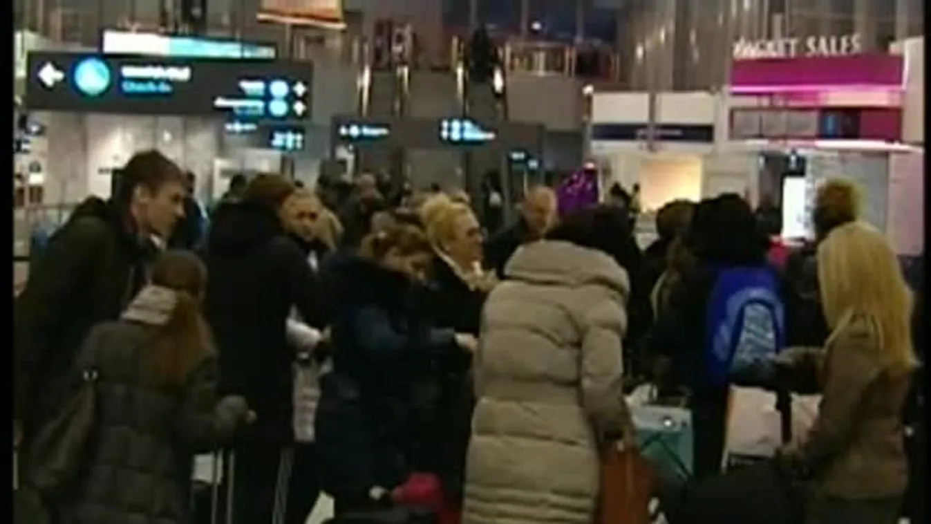 Káosz: Kora estére állhat helyre a légi forgalom