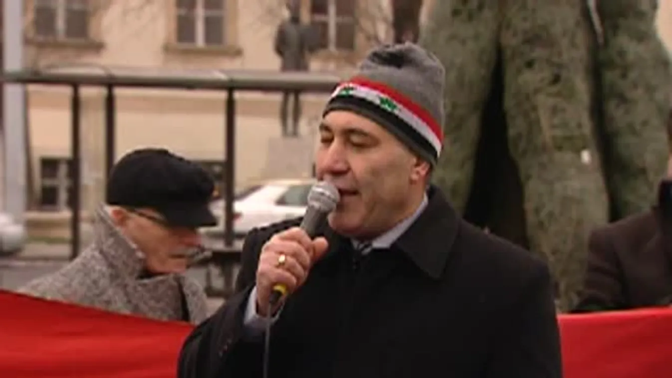 Az elnyomó szír kormány mellett tüntettek Budapesten