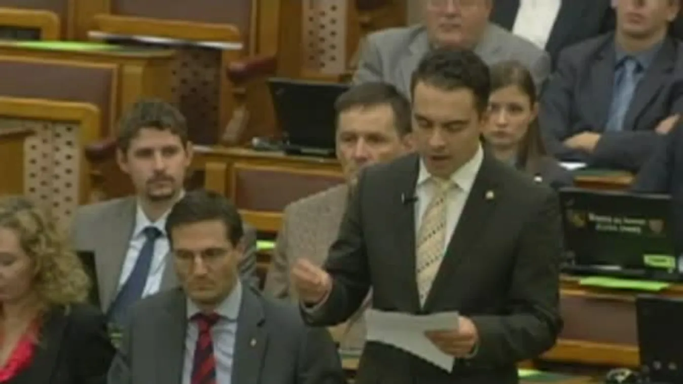 Vona Gábor Gyöngyösi Márton felszólalásáról