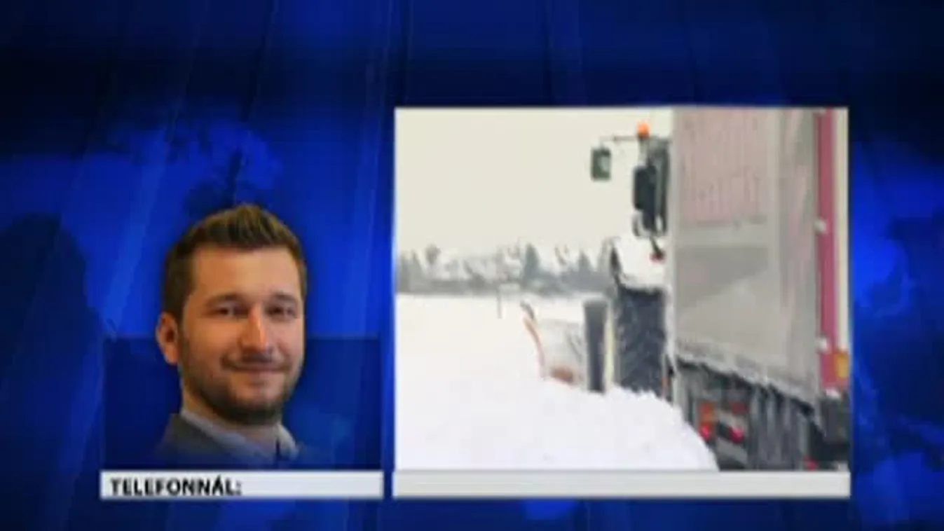 Méteres hófalakat emelt a szél a nyugati országrészben