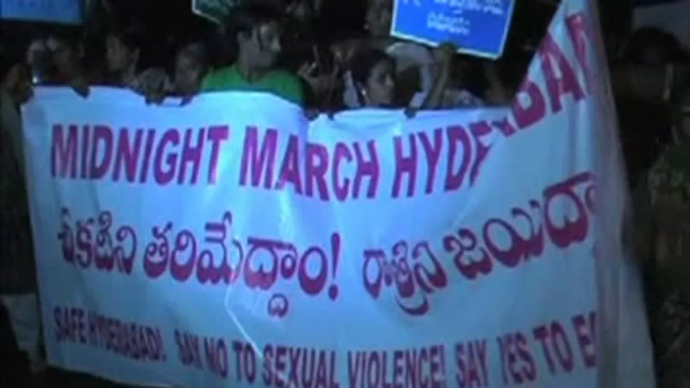 A nők elleni erőszak miatt tüntettek Indiában