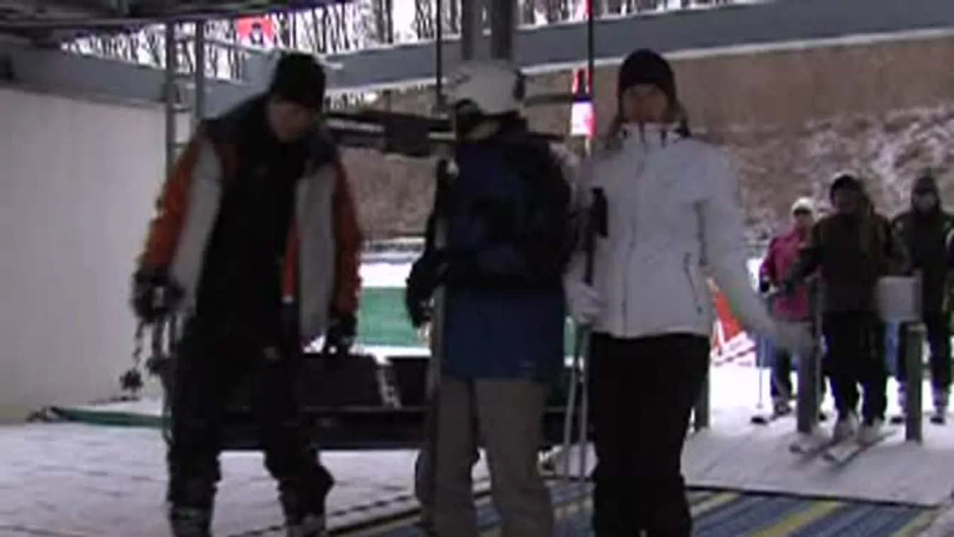 Új freeski és snowboard pályáa az eplényi síarénában