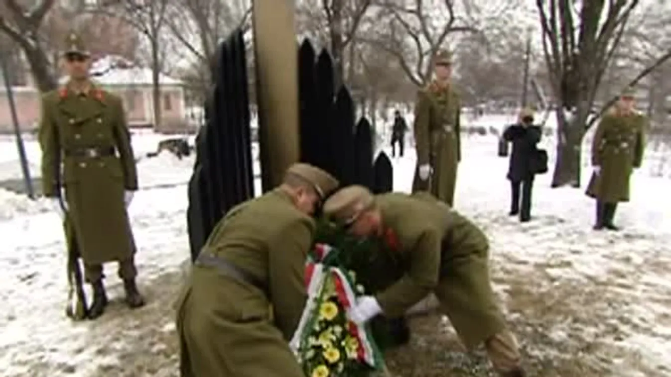 Megemlékezés a doni katasztrófa 70. évfordulóján Csepelen