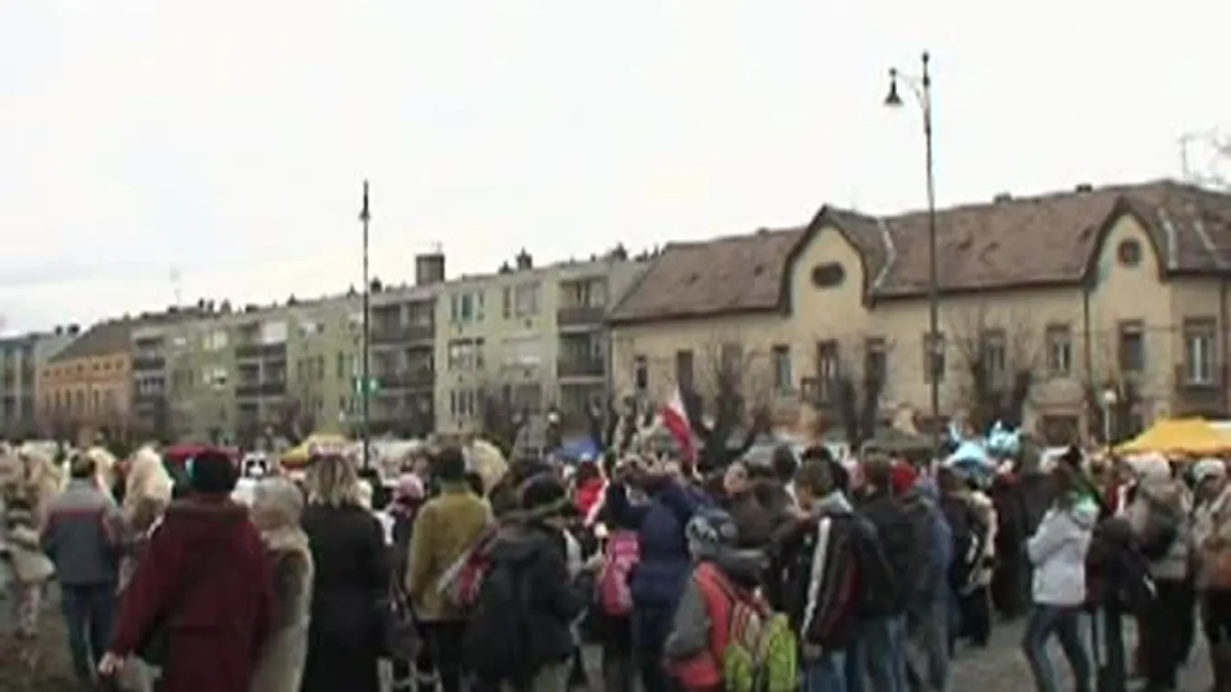 Busótemetés Mohácson