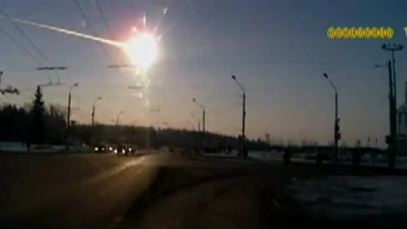 Meteorit-becsapódás Oroszországban