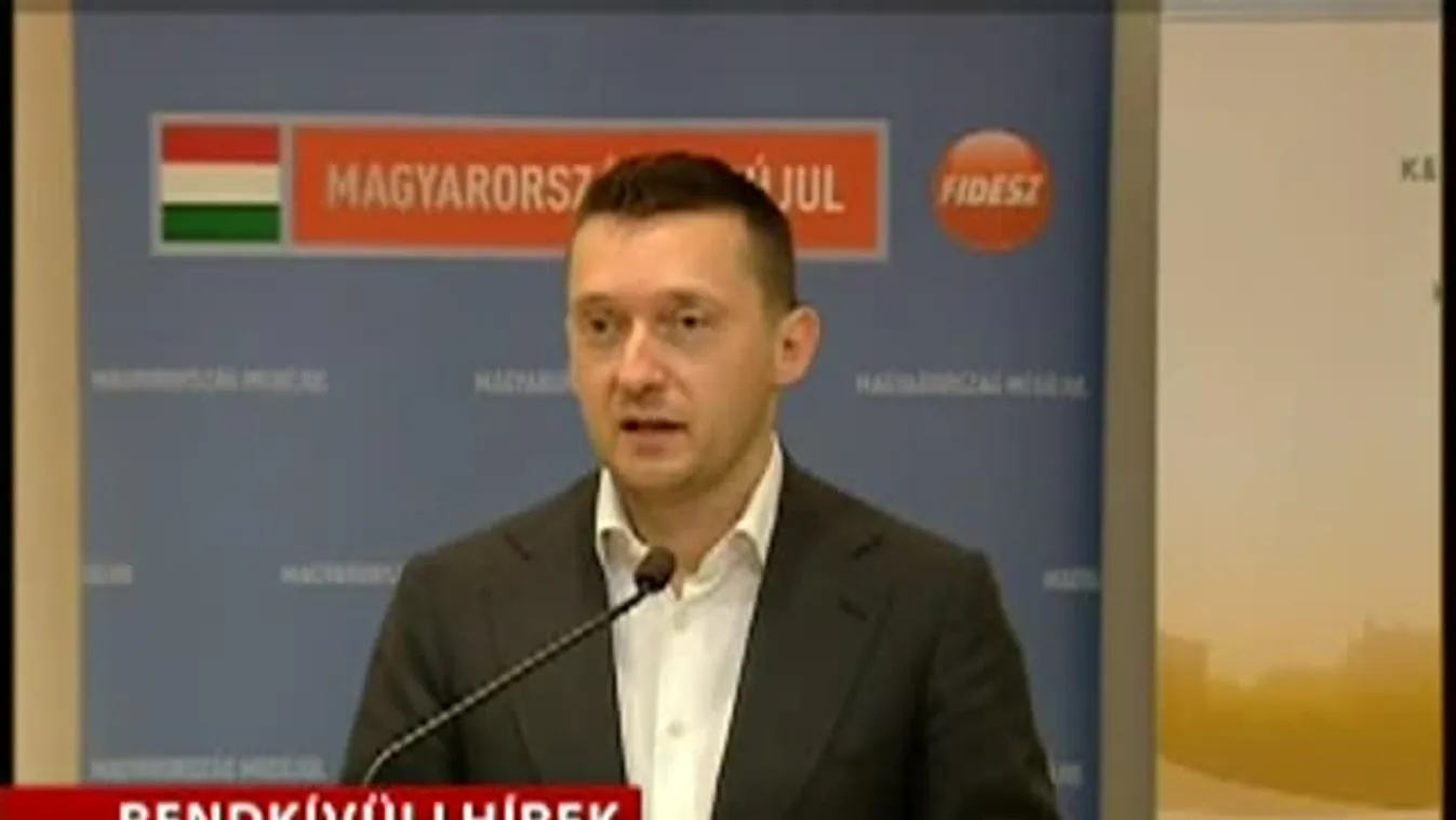 Sajtótájékoztató a kormánypártok frakcióüléséről