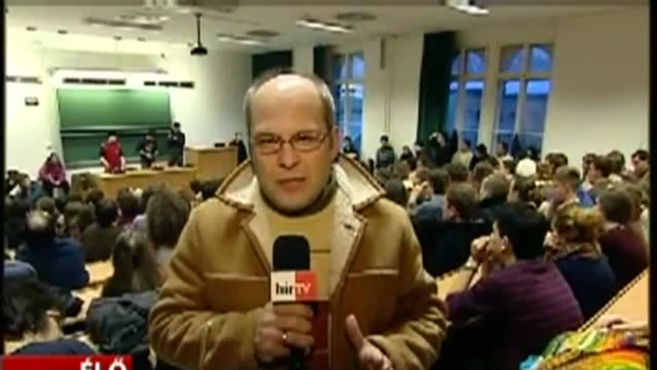 Egyetemfoglalás a fővárosban – bejelentkezés 17 óra