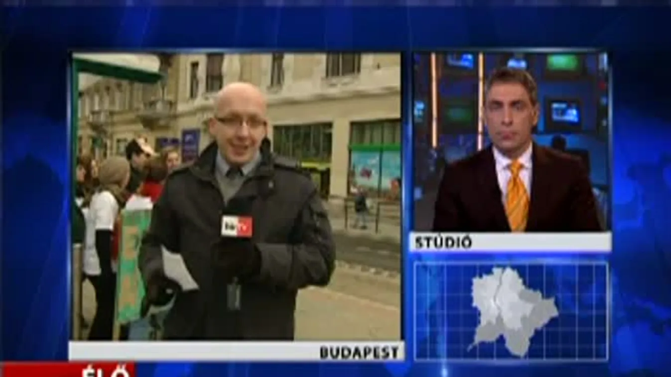 Flashmobokkal tiltakoznak a hallgatók