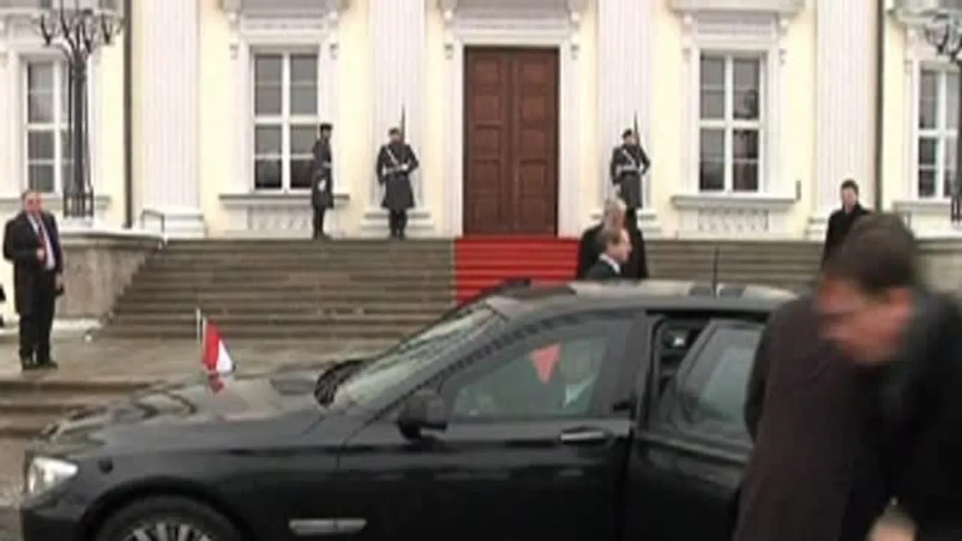 Kétnapos látogatásra Berlinbe érkezett a magyar államfő