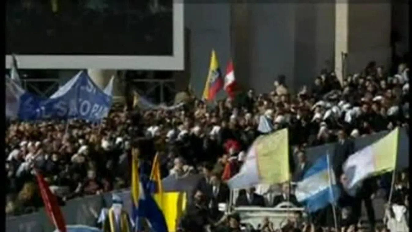 Ferenc pápa beiktatása