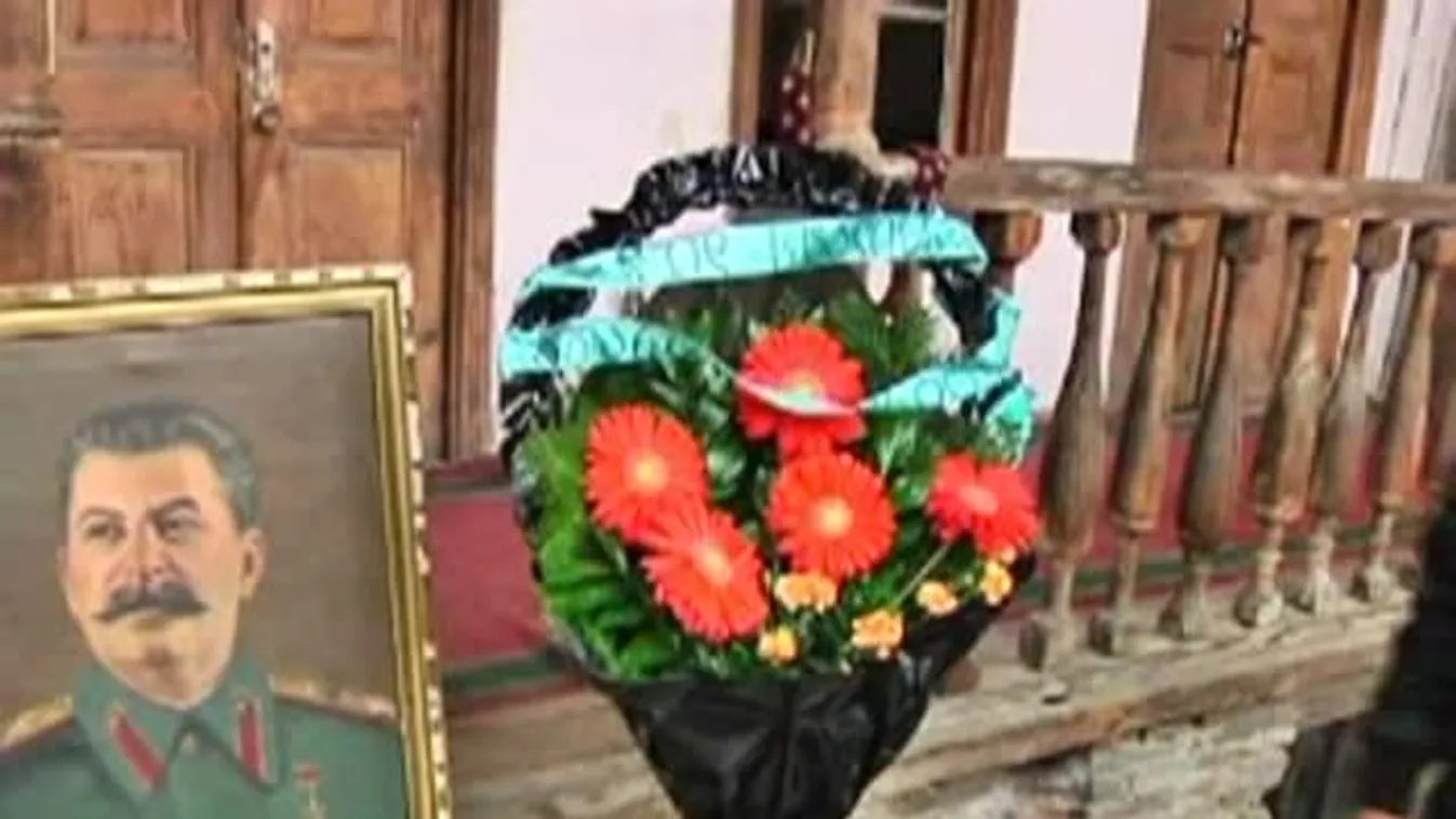 Sztálin halálának 60. évfordulójára emlékeztek Grúziában