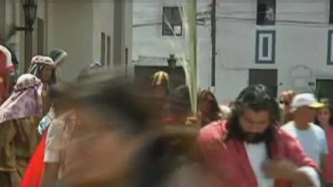 A nagyhét eseményeire emlékeztek a perui keresztények