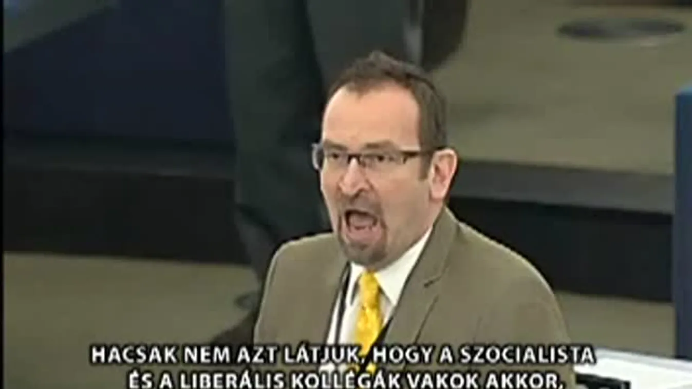 Szájer József beszéde az Európai Parlamentben