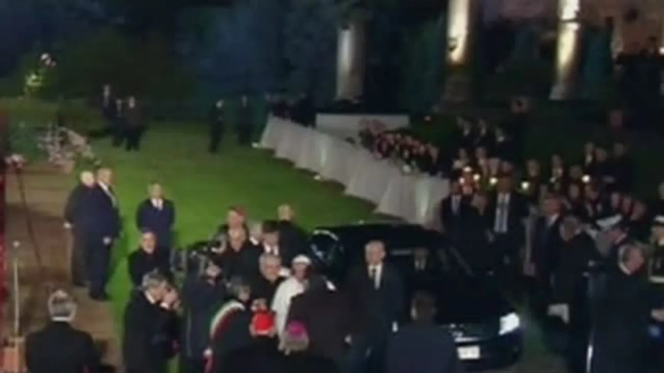 Római keresztút a Colosseumnál