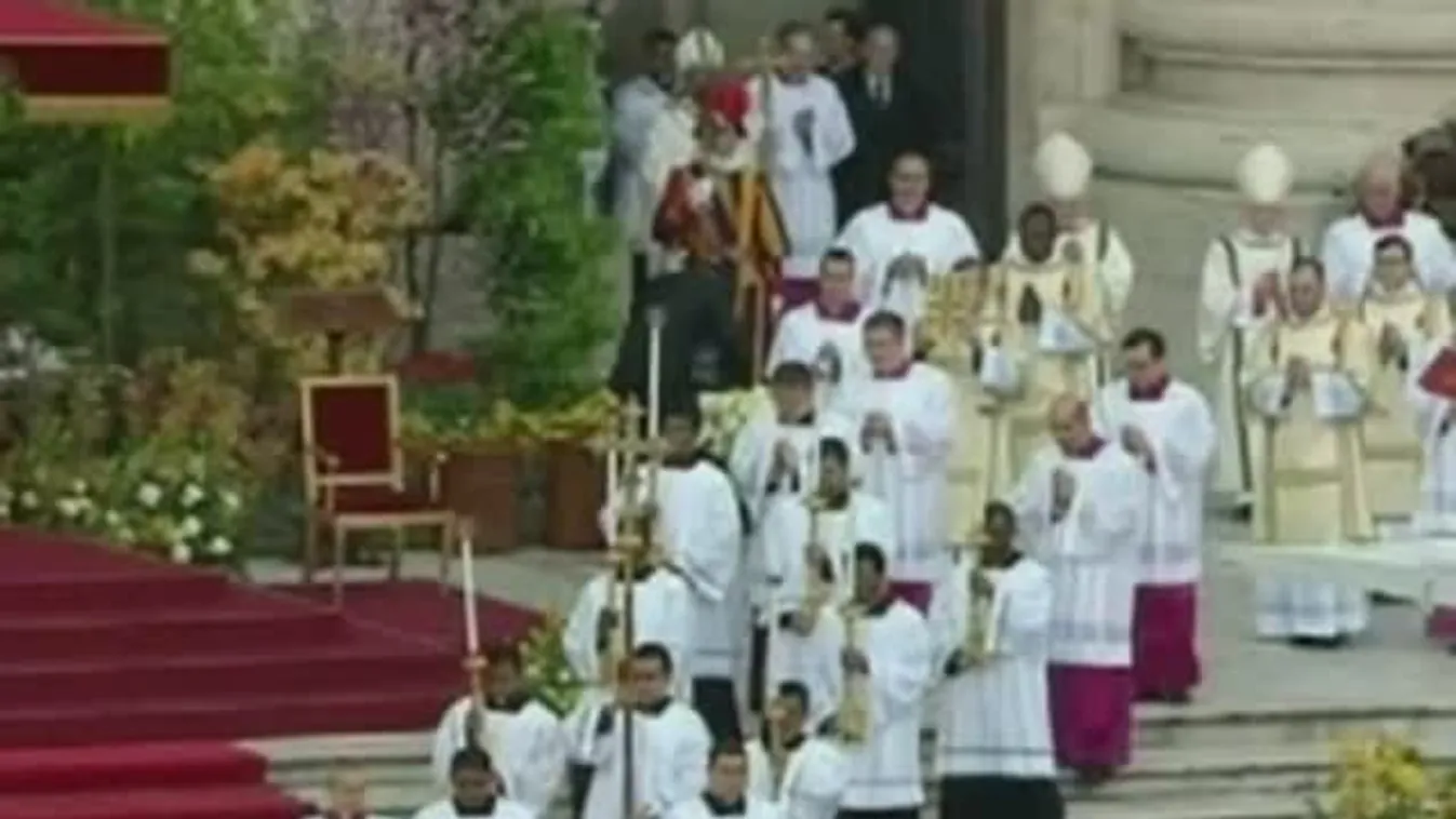 Húsvéti mise a Vatikánban