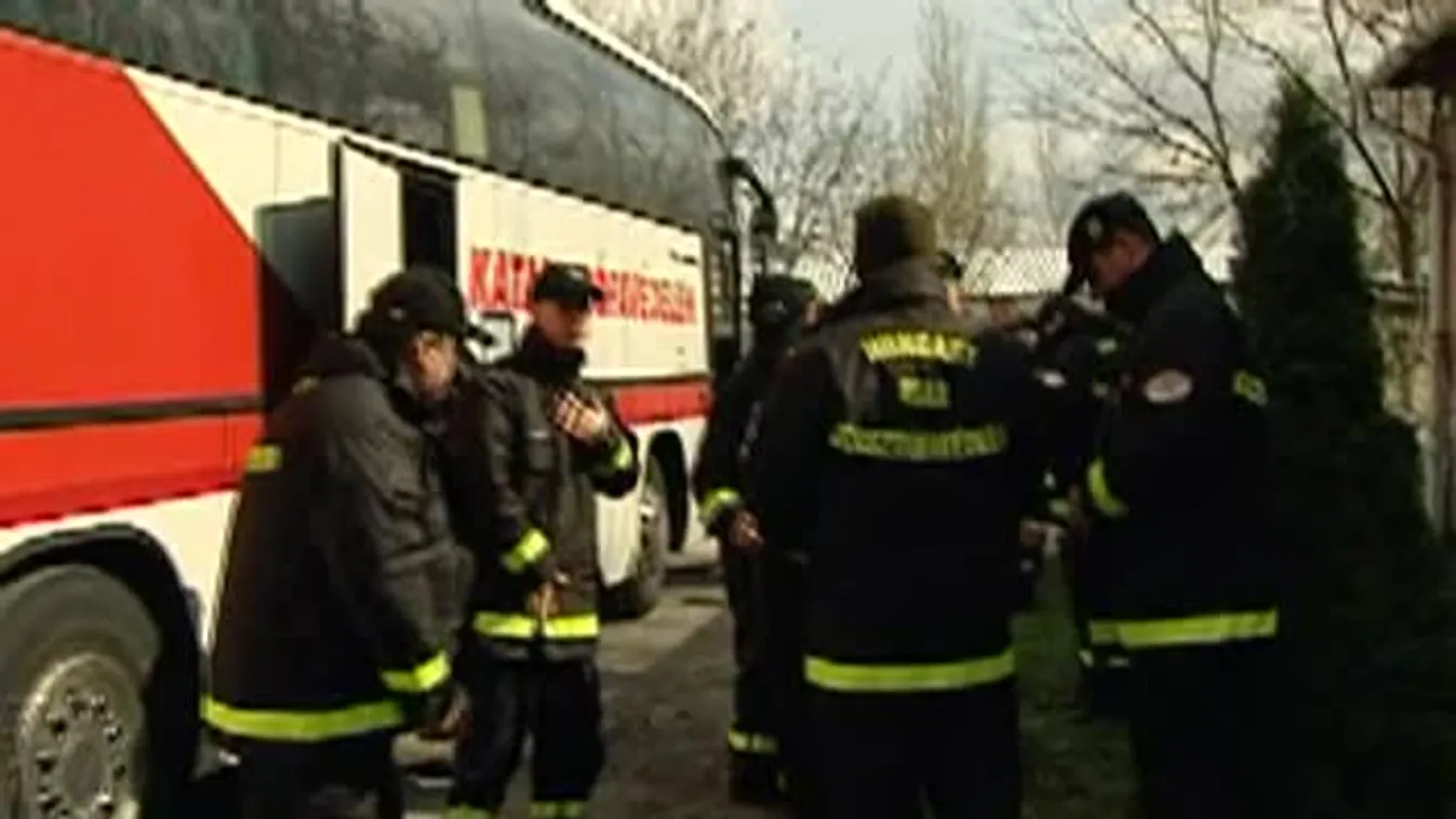 Visszatért Budapestre a Hunor mentőszervezet