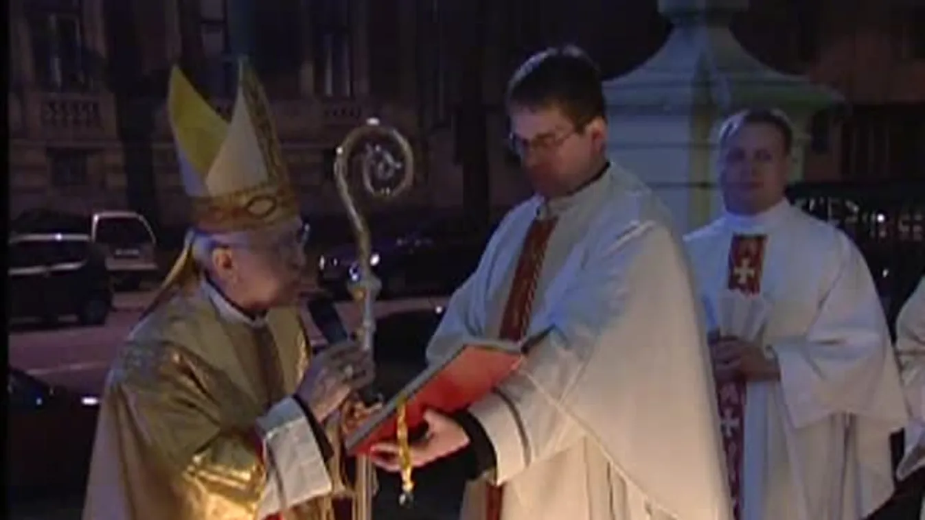 Tűzszentelés a debreceni Szent Anna-székesegyházban