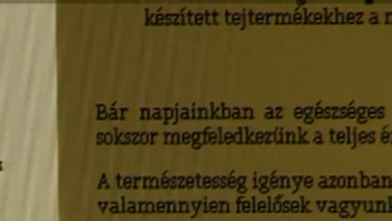 Rákkeltő tejre bukkant a Hír TV stábja