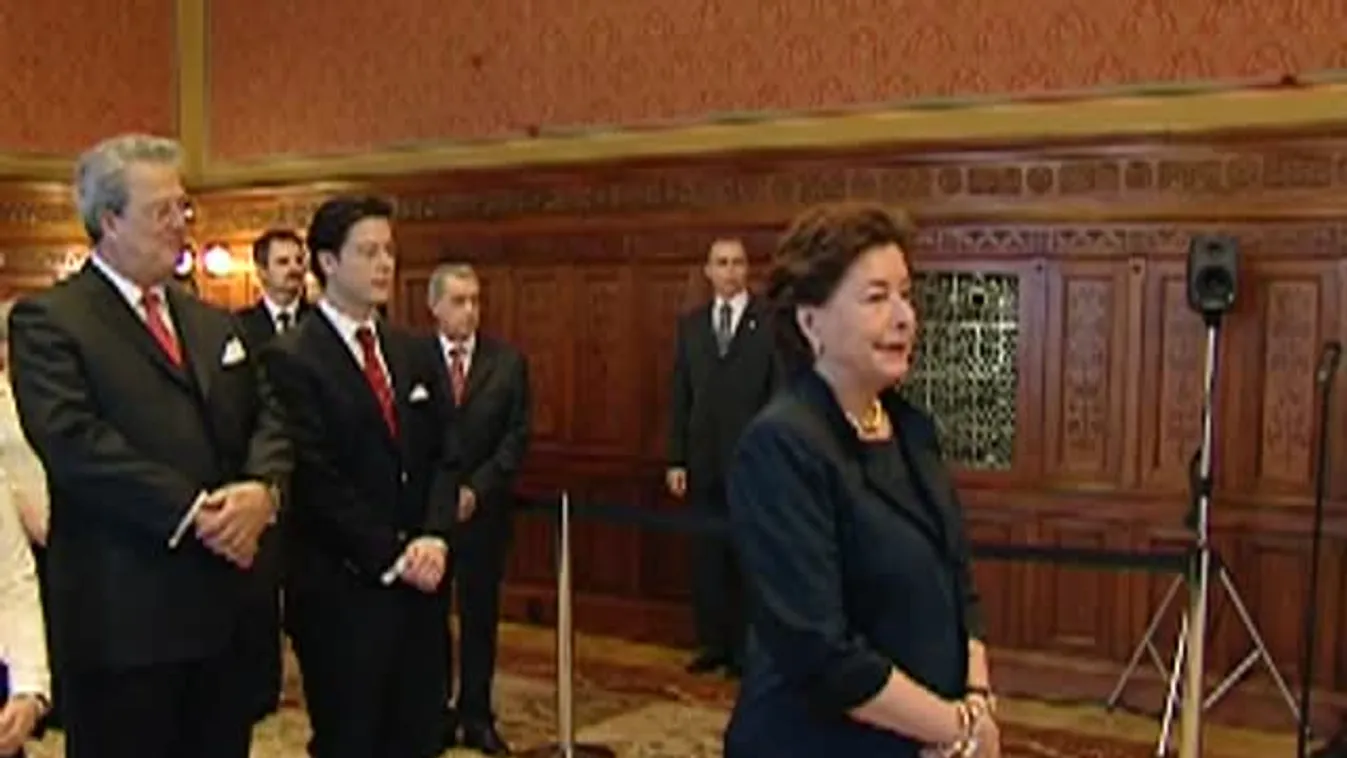 Orbán Viktor kitüntette Dégenfeld-Lindner Máriát