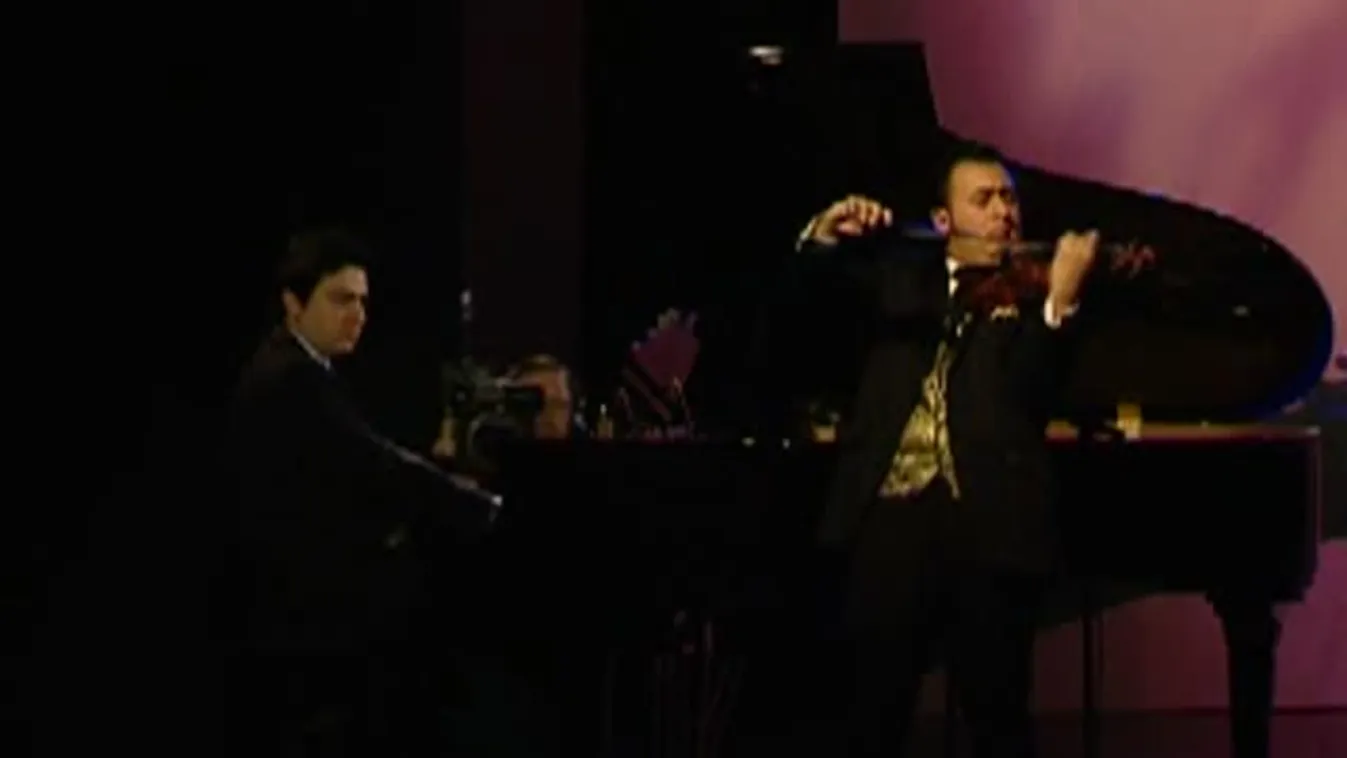 Ifj. Balázs János és Kállai Ernő a Roma Értékek Fesztiválján