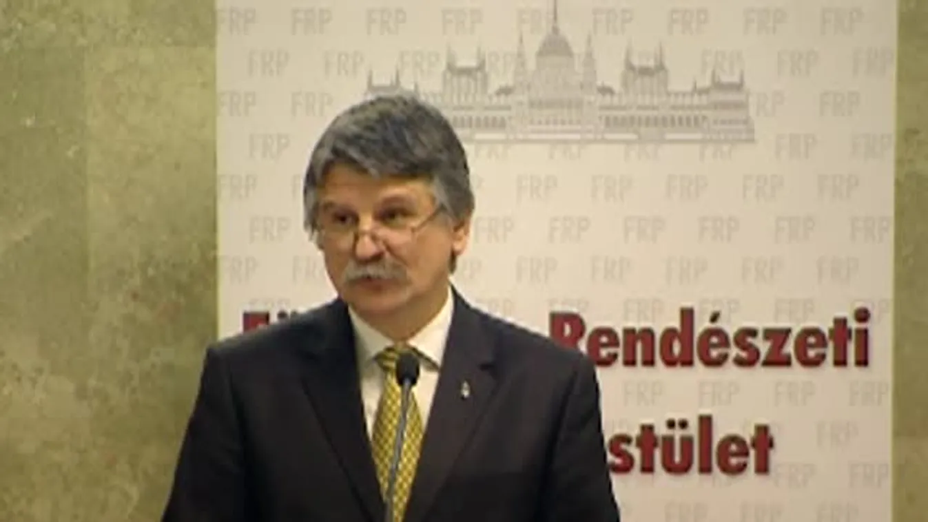 Kövér László a Független Rendészeti Panasztestület létrejöttének 5. évfordulóján