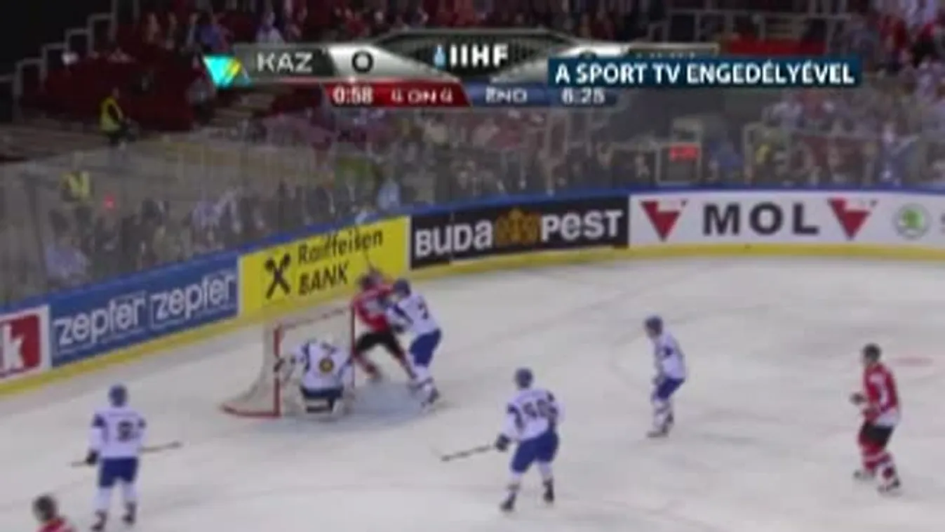 Történelmi hokisiker Kazahsztán ellen