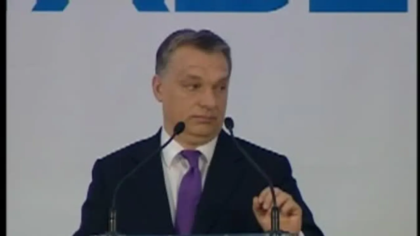 Orbán Viktor a Stadler szolnoki üzemavatóján
