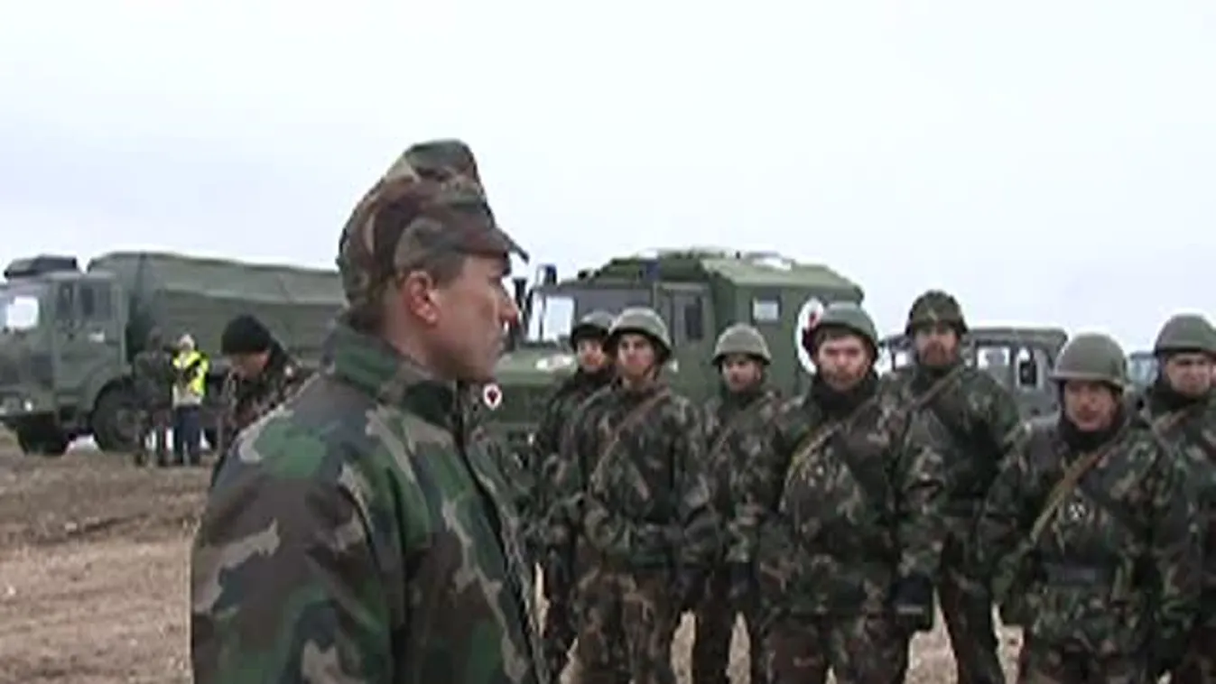 Lőgyakorlat a Bakony Harckiképző Központban