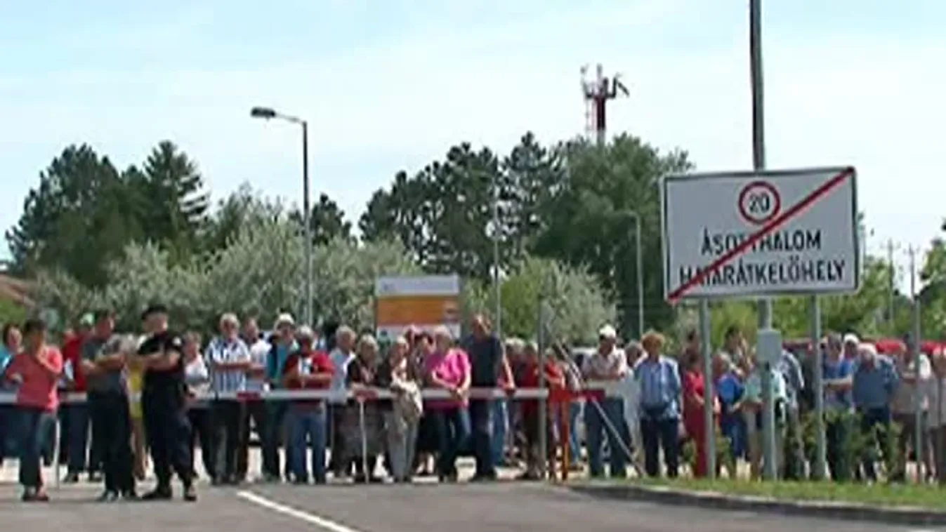 Új átkelő nyílt a szerb-magyar határon Ásotthalomnál