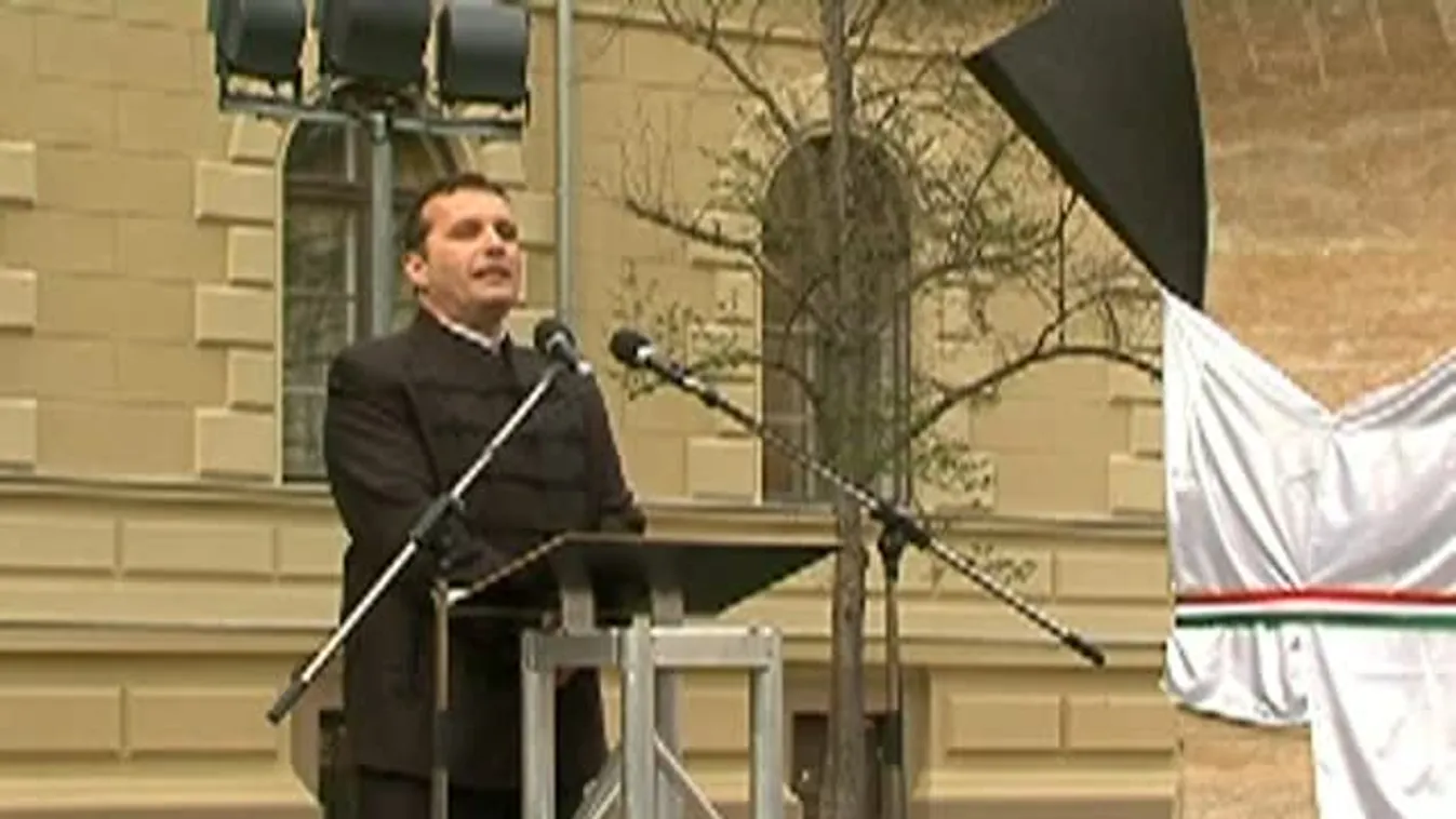 Délvidéki Országzászló-avatás Szegeden