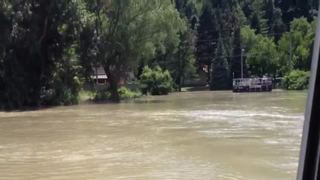 Árvíz Kisoroszinál