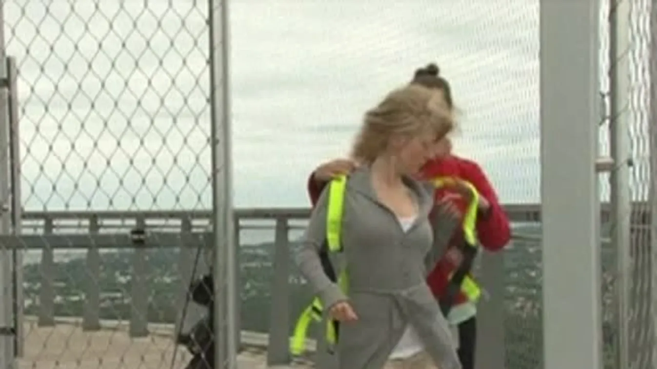 Séta a tallini TV-torony tetején - Észtország