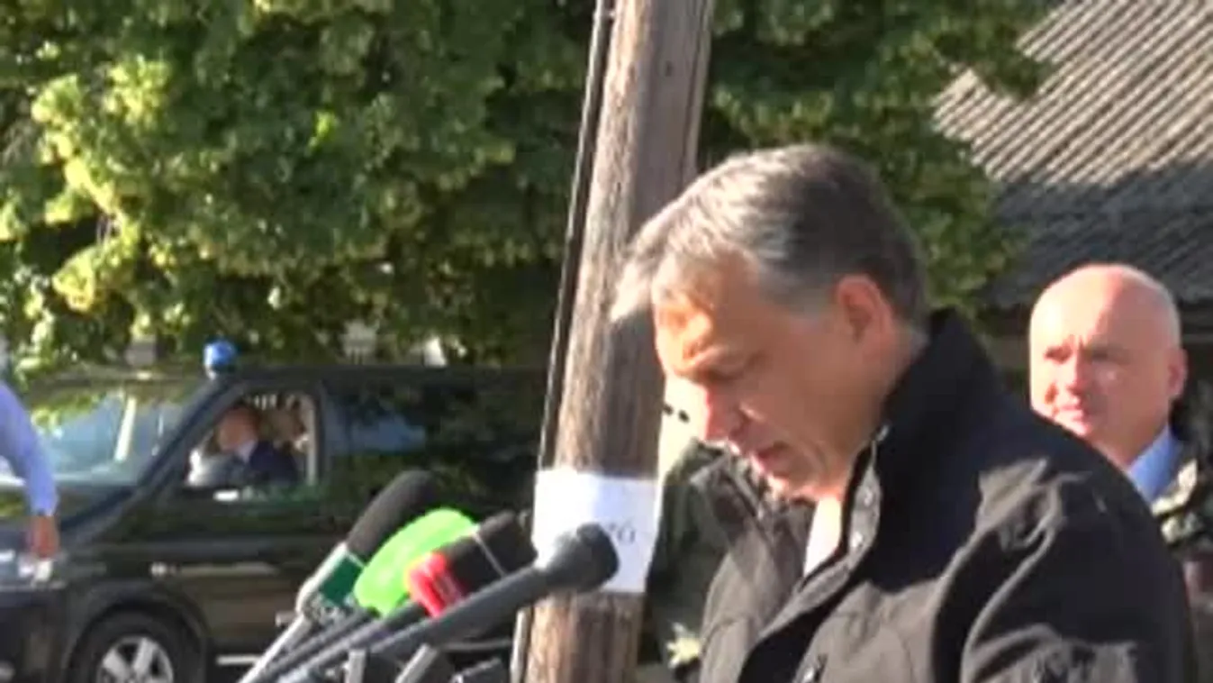 Orbán Viktor Győrújfaluba látogatott