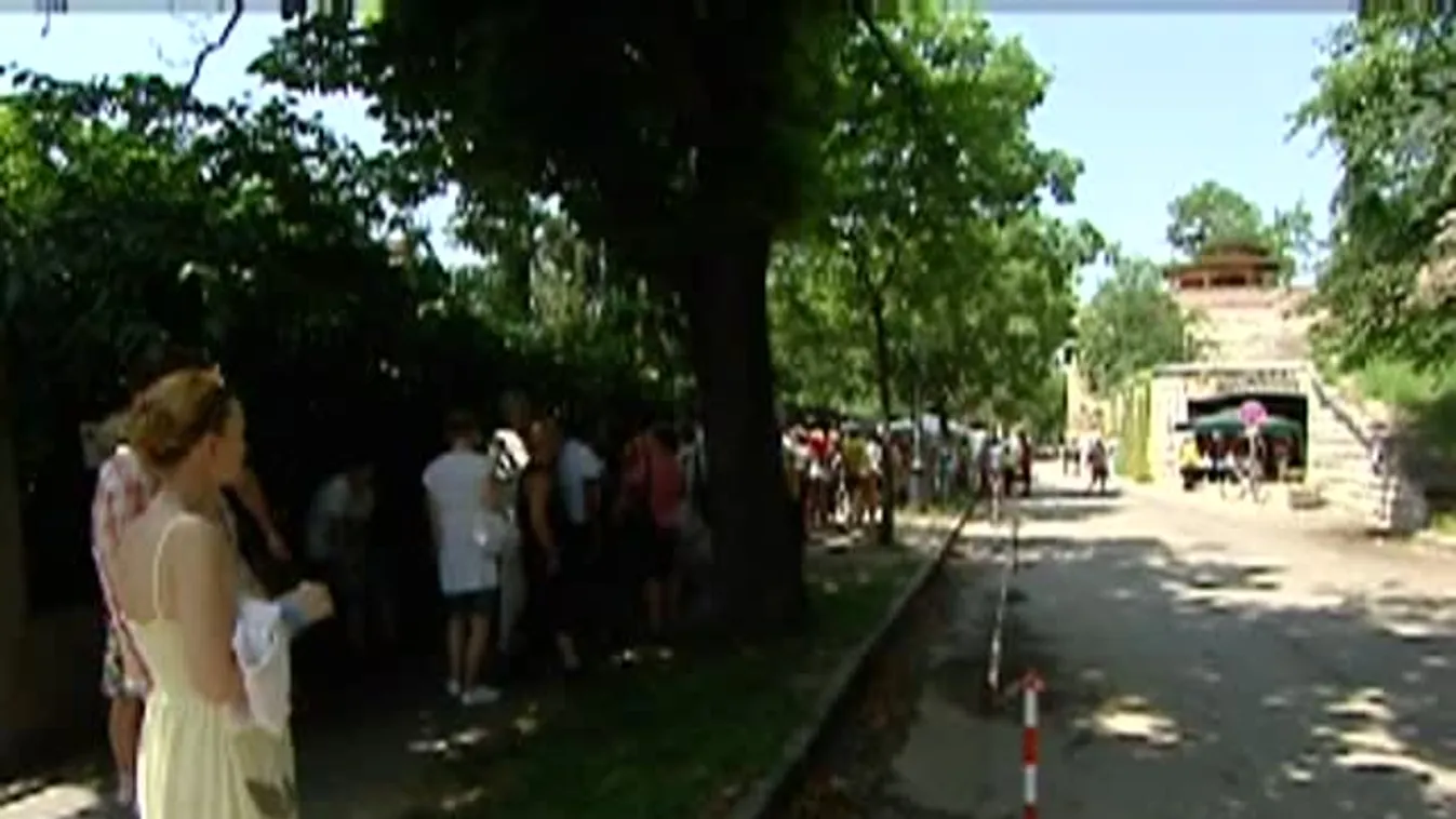 Balog Zoltán húslapáttal fújt szappanbuborékot