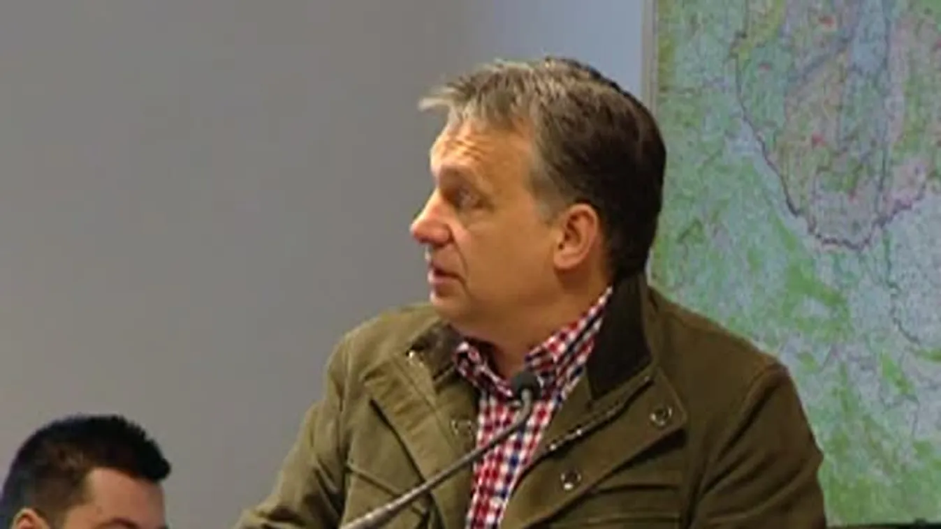 Veszélyhelyzetet rendelt el a miniszterelnök a Duna áradása miatt