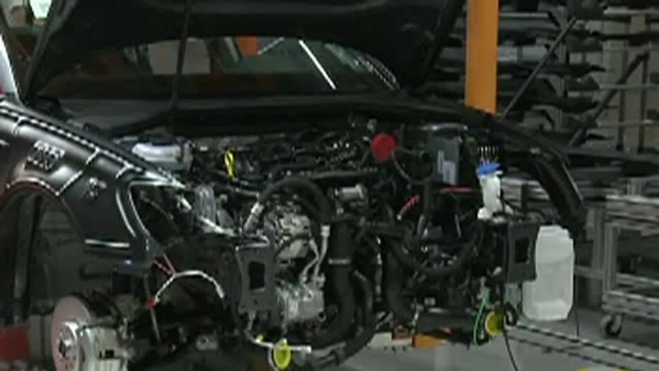 Elindult a gyártás az Audi új győri üzemében