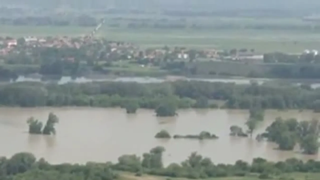 A Duna déli szakaszára is kiterjesztette a kormány a veszélyhelyzetet